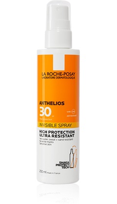 LA ROCHE POSAY ANTHELIOS SHAKA SPRAY INVISIBLE SPF30 DA 200 ML - maxifarmacia.it
