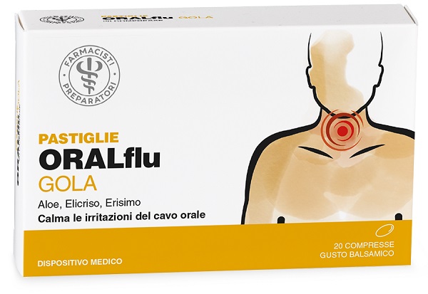 LFP ORALFLU GOLA 20 COMPRESSE - maxifarmacia.it