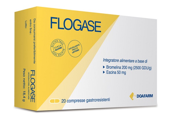 FLOGASE DOA 20 COMPRESSE - maxifarmacia.it