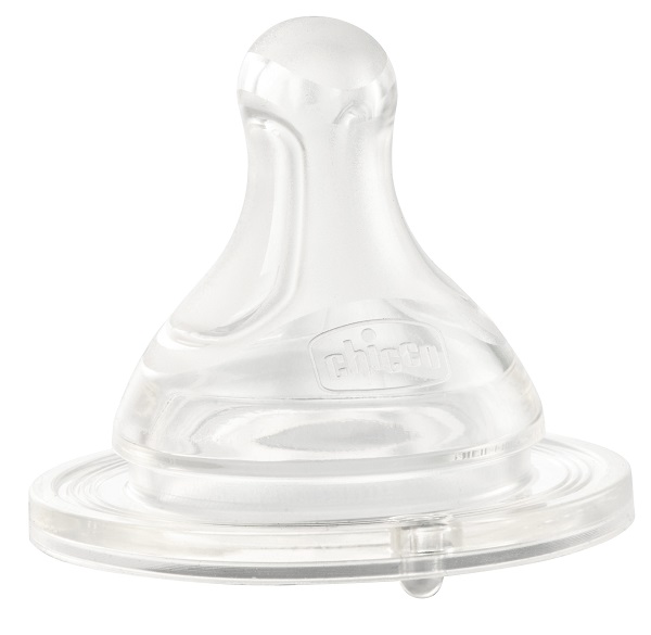 CHICCO TETTARELLA PERFECT 5 0M IN SILICONE 1 FORO 2 PEZZI - maxifarmacia.it
