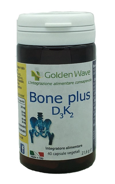 BONE PLUS D3K2 40 CAPSULE VEGETALI - maxifarmacia.it