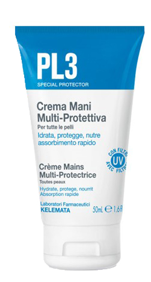PL3 CREMA MANI MULTI PROTETTIVA 50 ML - maxifarmacia.it