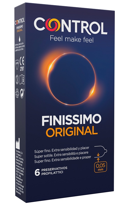 CONTROL FINISSIMO ORIGINAL 6 PEZZI - maxifarmacia.it