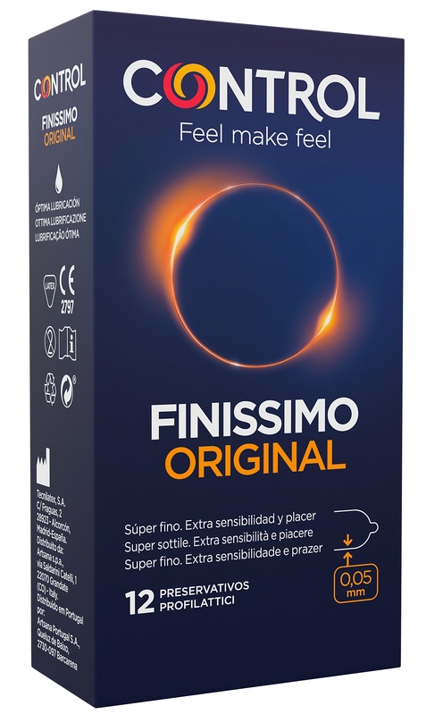 CONTROL FINISSIMO ORIGINAL 12 PEZZI - maxifarmacia.it