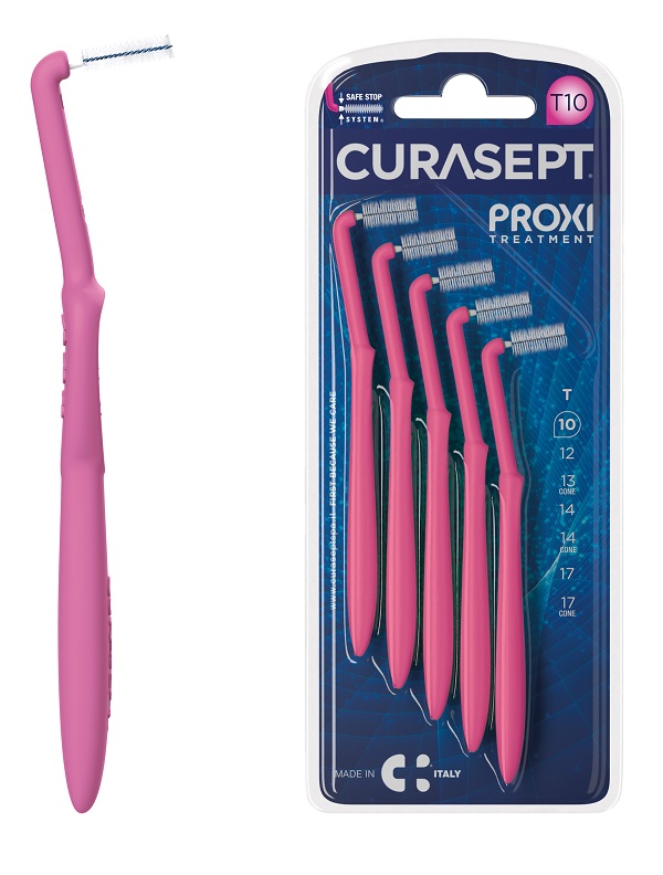 CURASEPT PROXI ANGLE T10 FUXIA 5 PEZZI - maxifarmacia.it