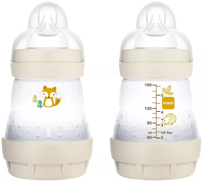 MAM 1 BIBERON EASY START 160 ML 0+ TETTARELLA 1 COLORE NEUTRO - maxifarmacia.it