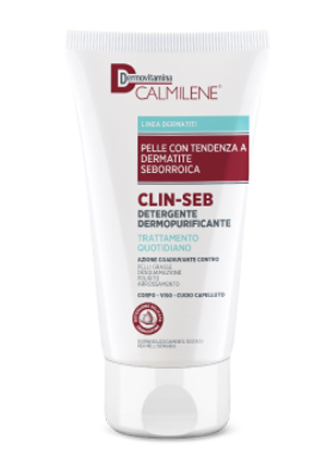 DERMOVITAMINA CALMILENE CLIN-SEB DETERGENTE DERMOPURIFICANTE TRATTAMENTO QUOTIDIANO 200 ML - maxifarmacia.it