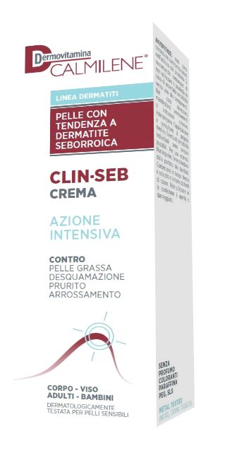 DERMOVITAMINA CALMILENE CLIN-SEB CREMA AZIONE INTENSIVA PER PELLE CON TENDENZA A DERMATITE SEBORROICA 50 ML - maxifarmacia.it