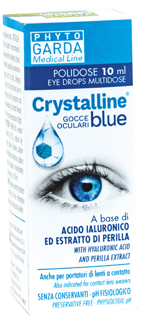 CRYSTALLINE BLUE GOCCE POLIDOSE 10 ML - maxifarmacia.it