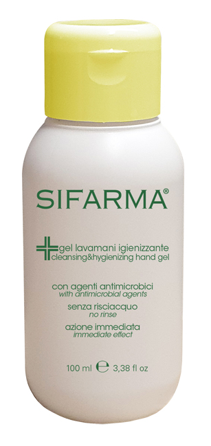 SIFARMA GEL LAVAMANI IGIENIZZANTE CON ANTIMICROBICI 100 ML - maxifarmacia.it