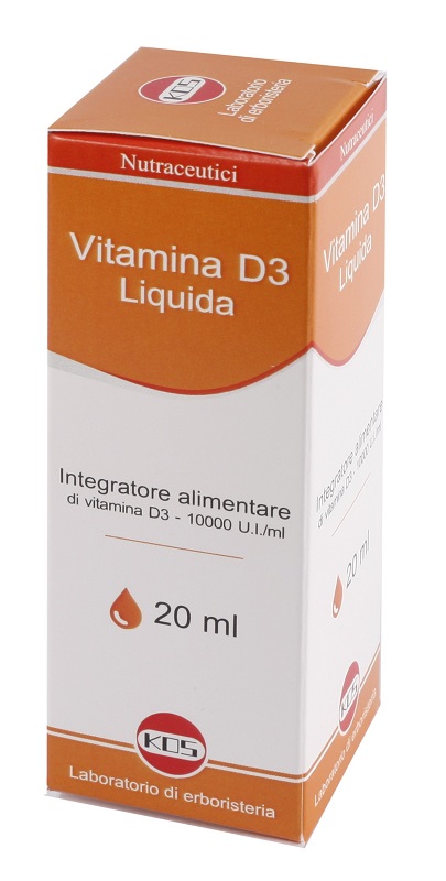 VITAMINA D LIQUIDA 20 ML 10000UI/ML - maxifarmacia.it