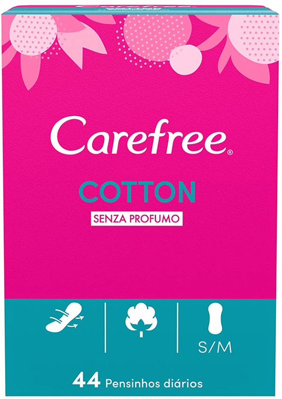 CAREFREE COTTON SALVASLIP 44 PEZZI - maxifarmacia.it