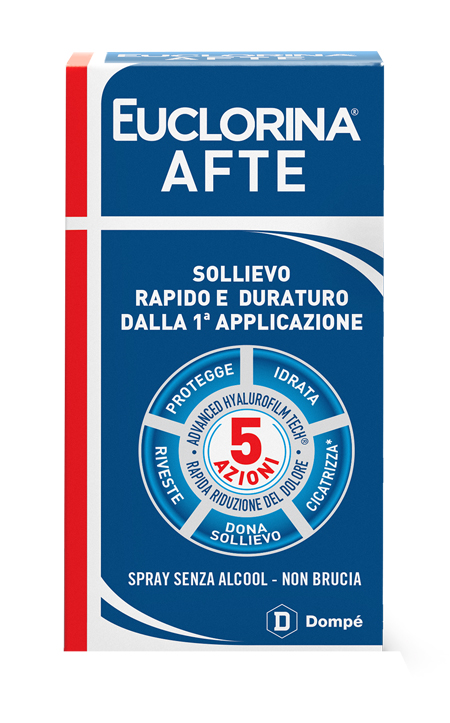EUCLORINA AFTE SPRAY 15 ML - maxifarmacia.it