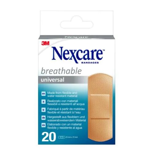 CEROTTO PREPARATO NEXCARE UNIVERSAL N0320NS-1 25X72MM 2 PEZZI - maxifarmacia.it