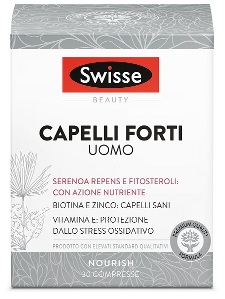 SWISSE CAPELLI FORTI UOMO 30 COMPRESSE - maxifarmacia.it