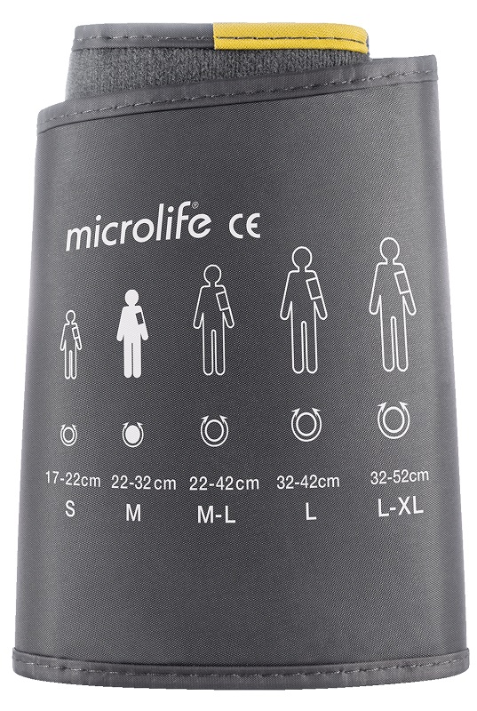 MICROLIFE BRACCIALE UNIVERSALE MORBIDO 4G TAGLIA ML WS-2242C - maxifarmacia.it