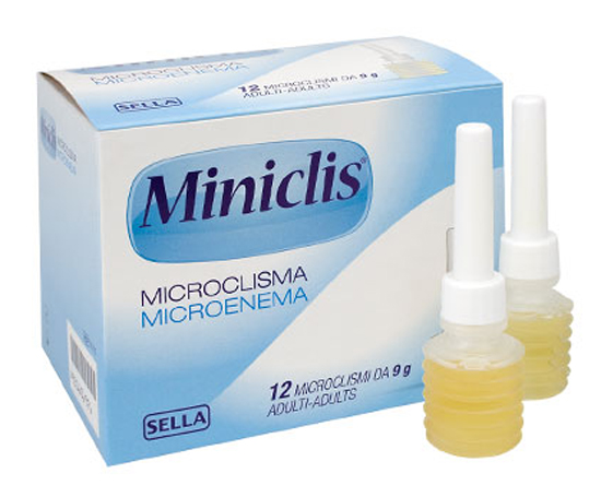 MINICLIS ADULTI 9g da 12 MICROCLISMI - maxifarmacia.it