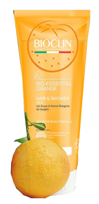 BIOCLIN BIO ESSENTIAL ORANGE HAIR & SHAMPOO 200 ML - maxifarmacia.it