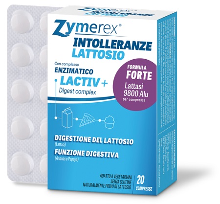 ZYMEREX INTOLLERANZE LATTOSIO 20 COMPRESSE RIVESTITE - maxifarmacia.it