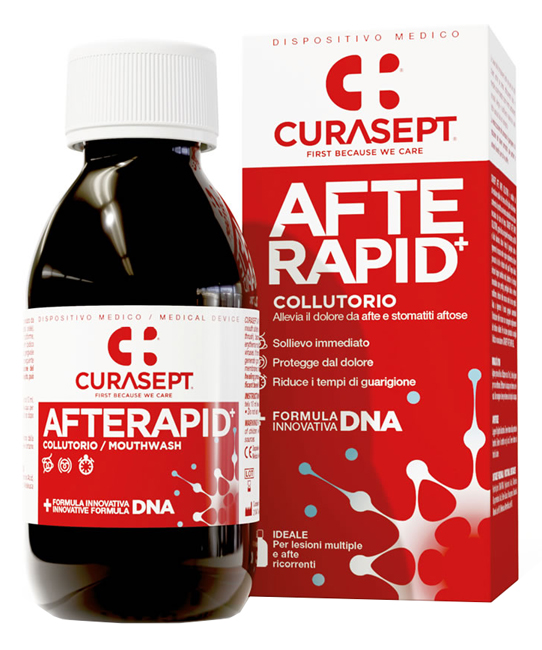 CURASEPT COLLUTORIO AFTE RAPID DNA 125 ML - maxifarmacia.it