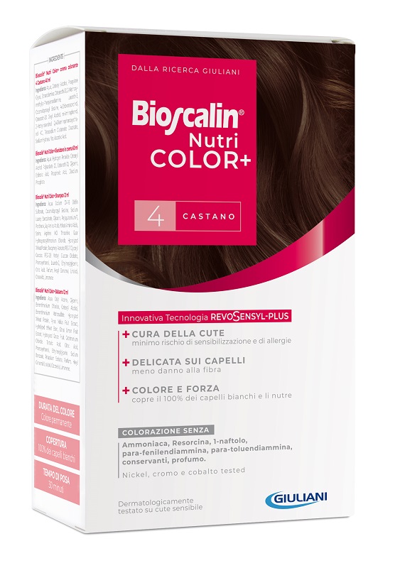 BIOSCALIN NUTRICOLOR+ 4 CASTANO - maxifarmacia.it