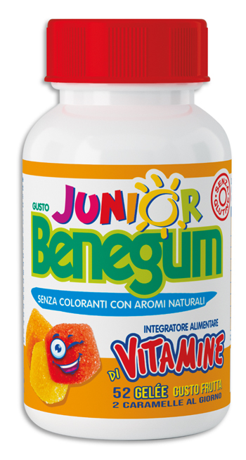BENEGUM JUNIOR GELEE VITAMINE 52 CARAMELLE - maxifarmacia.it