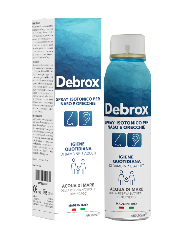 DEBROX SPRAY NASO ORECCHIE B/A 125ML - maxifarmacia.it