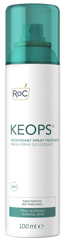 ROC KEOPS DEODORANTE SPRAY FRESCO 48H 100 ML - maxifarmacia.it