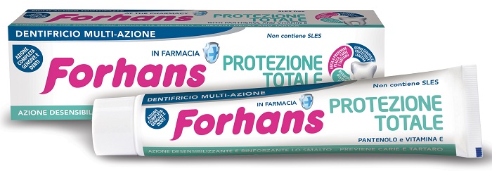 FORHANS DENTIFRICIO PROTEZIONE TOTALE 75 ML - maxifarmacia.it