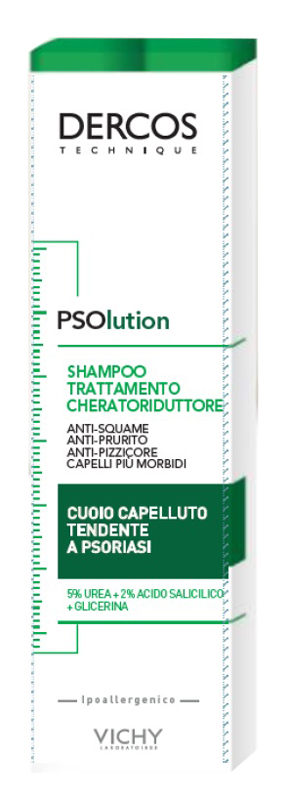 DERCOS SHAMPOO PSOlution TRATTAMENTO CHERATORIDUTTORE 200 ml - maxifarmacia.it