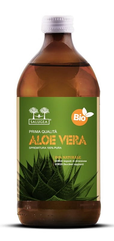 SALUGEA SUCCO ALOE VERA BIO 500 ML - maxifarmacia.it