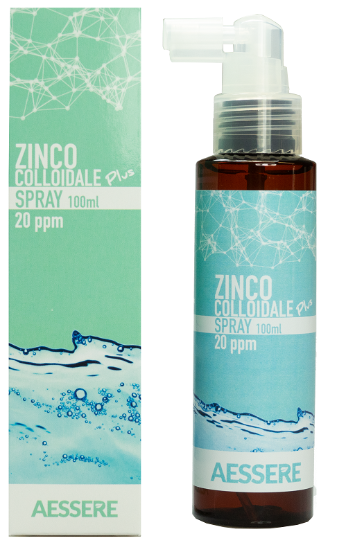 ZINCO COLLOIDALE PLUS SPRAY 20 PPM 100 ML - maxifarmacia.it
