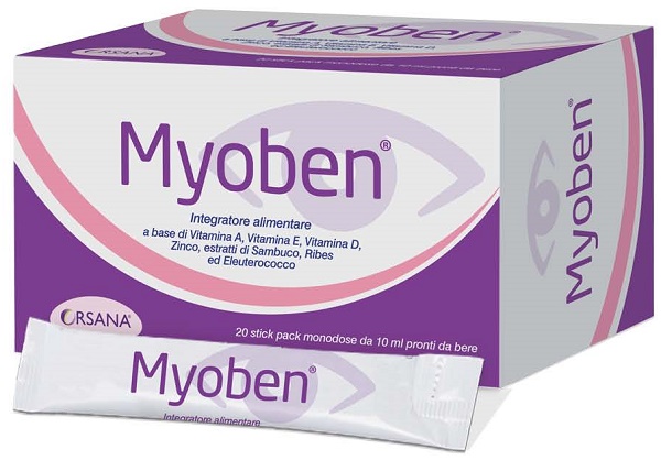 MYOBEN 20 STICK PACK MONODOSE DA 10 ML - maxifarmacia.it