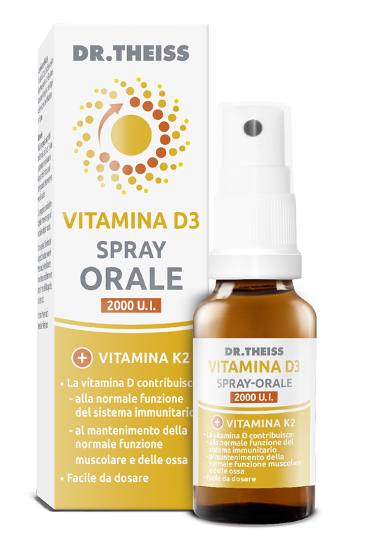 THEISS VITAMINA D3 SPRAY ORALE 20 ML - maxifarmacia.it