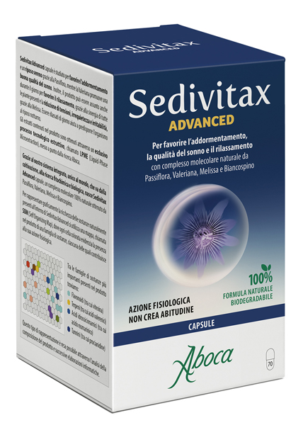 ABOCA SEDIVITAX ADVANCED 70 CAPSULE - maxifarmacia.it