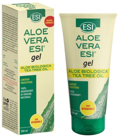 ESI ALOE VERA GEL VITAMINA E + TEA TREE 200 ML - maxifarmacia.it