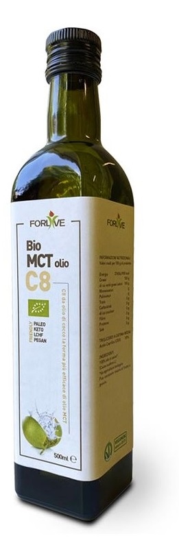 MCT OLIO C8 BIO 500 ML - maxifarmacia.it