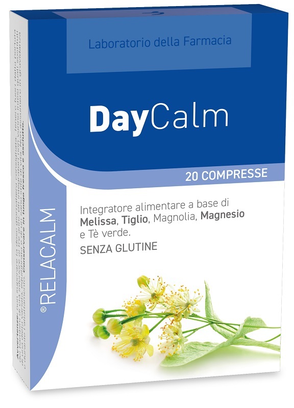 LABORATORIO DELLA FARMACIA DAYCALM 20 COMPRESSE LINEA RELACALM - maxifarmacia.it