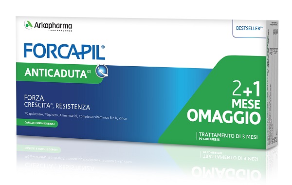 FORCAPIL ANTICADUTA 90CPR 2+1 MESE IN OMAGGIO - maxifarmacia.it