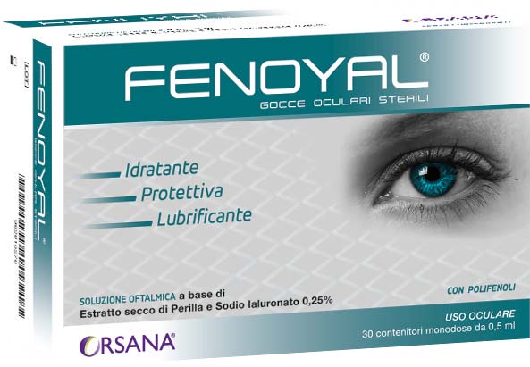 GOCCE OCULARI FENOYAL 30 CONTENITORI MONODOSE DA 0,5 ML - maxifarmacia.it