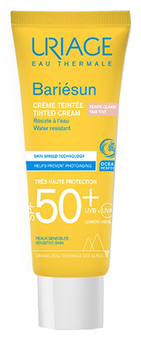 URIAGE EAU THERMALE BARIESUN SPF50+ CREME CLAIRE TEINTEE 50 ML - maxifarmacia.it