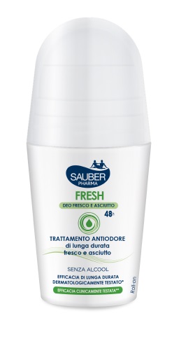 SAUBER FRESH DEODORANTE ROLL-ON 50 ML - maxifarmacia.it