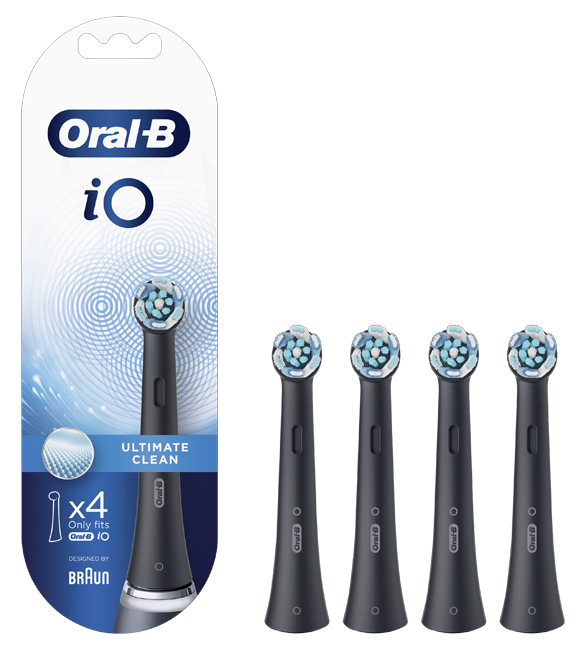 ORAL-B iO 4 REFILL ULTRA CLEAN BLACK - maxifarmacia.it