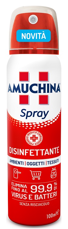 AMUCHINA SPRAY AMBIENTI OGGETTI TESSUTI 100 ML - maxifarmacia.it