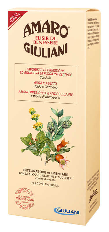 AMARO GIULIANI ELISIR BENESSERE 300 ML - maxifarmacia.it