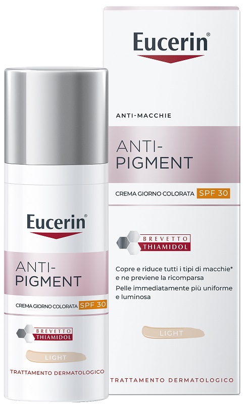 EUCERIN ANTI-PIGMENT GIORNO SPF30 COLORATO LIGHT 50 ML - maxifarmacia.it