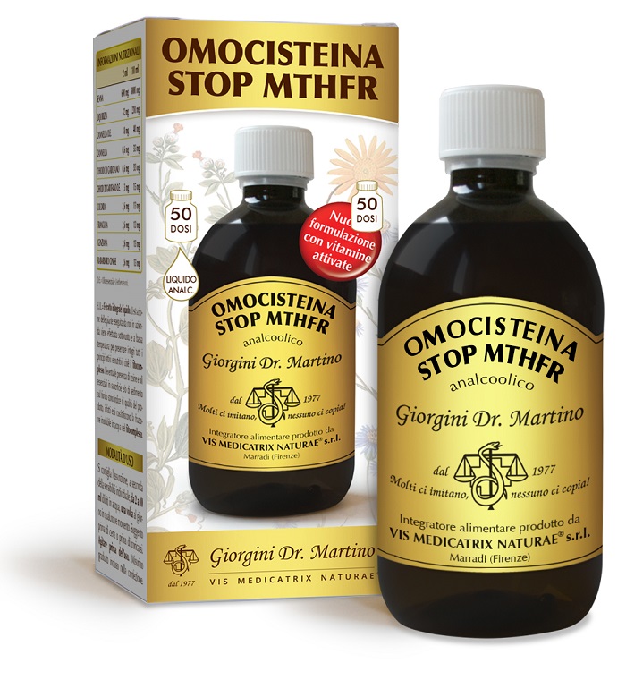 OMOCISTEINA STOP MTHFR LIQUIDO ANALCOOLICO 500 ML - maxifarmacia.it