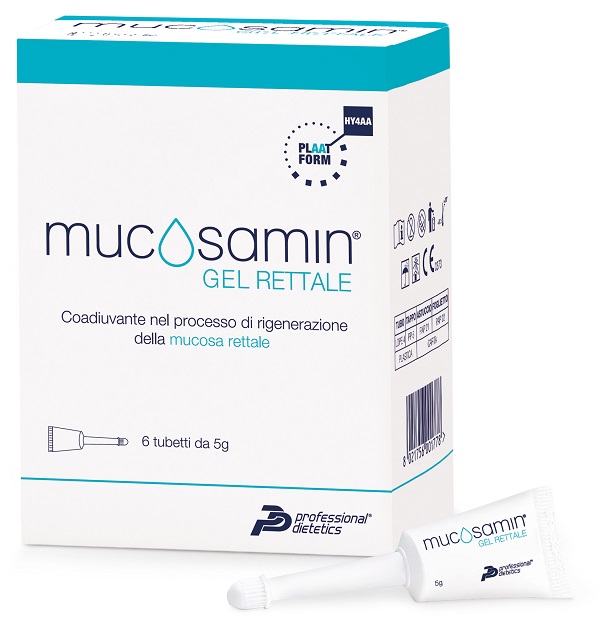GEL RETTALE MUCOSAMIN 6 TUBETTI X 5 G - maxifarmacia.it