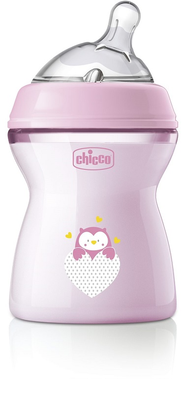 CHICCO BIBERON NAT FEEL PP 2M+ 250 ML BIMBA - maxifarmacia.it