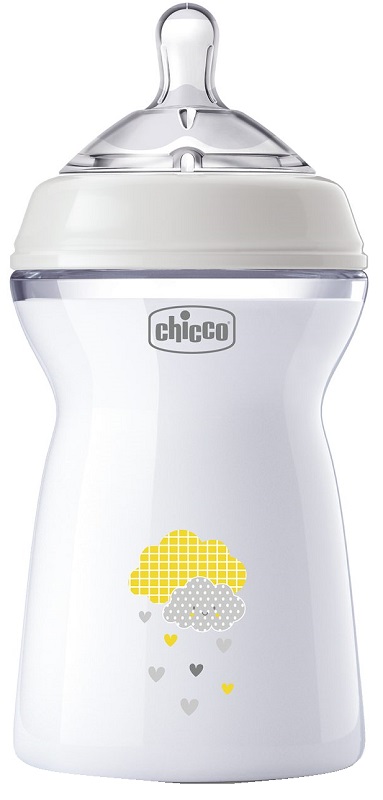 CHICCO BIBERON NAT FEEL PP 6M+ 330 ML UNISEX - maxifarmacia.it